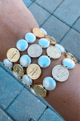 San Benito/ pearls bracelet